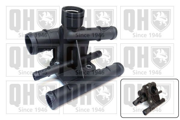  Caja de termostato Volkswagen Touareg 1
